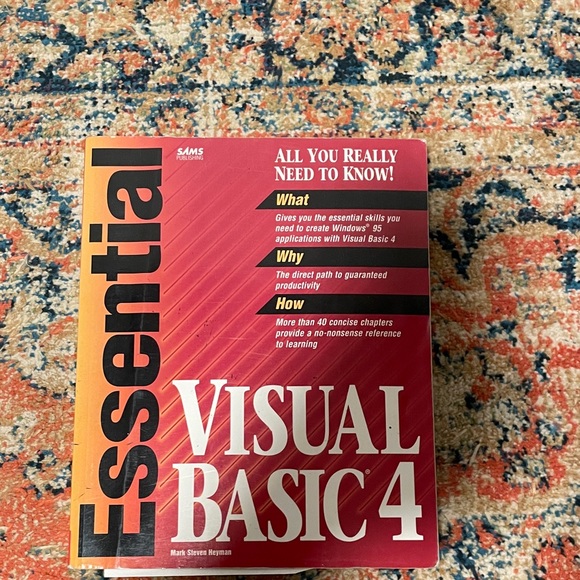 Essential Visual Basic 4 Book - Picture 1 of 3